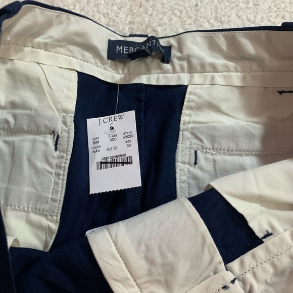 J crew 9” framer year flex khaki shorts navy blue - Picture 6 of 6